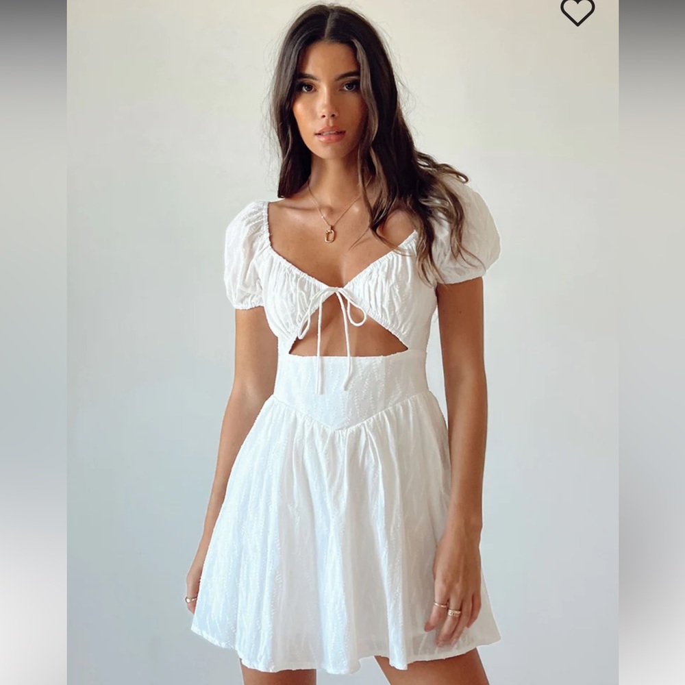 Caria Mini White Dress